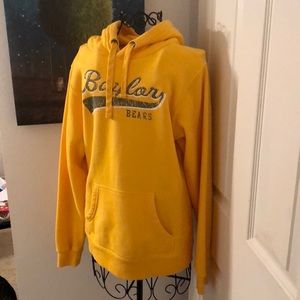 Baylor Bears yellow hoodie size medium
